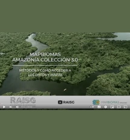 Raisg y MapBiomas ofrecieron webinar técnico de la Colección 3.0 de MapBiomas Amazonía