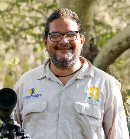 National Geographic otorga galardón a José Manuel Briceño por su labor en la conservación de la Cotorra Margariteña.